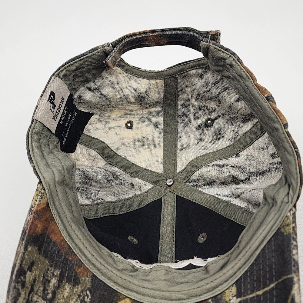 Jeep Mossy Oak Camo Adjustable Hunting Hat KC Caps Predator - Picture 7 of 7